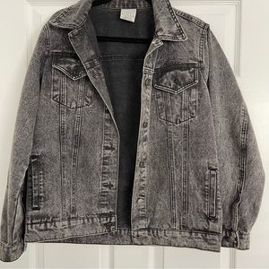 Pink Floyd Black/Grey Jean Jacket